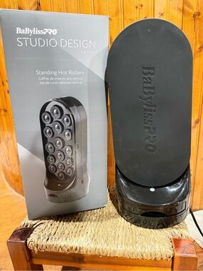 BaBylissPRO Black Standing Hot Rollers - Studio Design